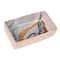 Hello Honey® 7" Square Abstract Artistry Stoneware Bowl